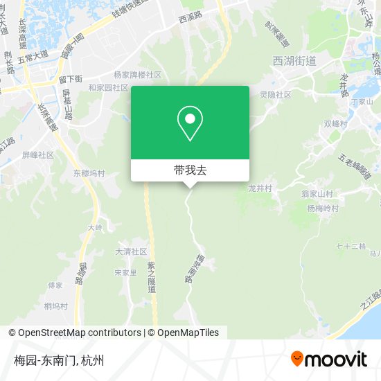 梅园-东南门地图