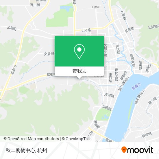 秋丰购物中心地图