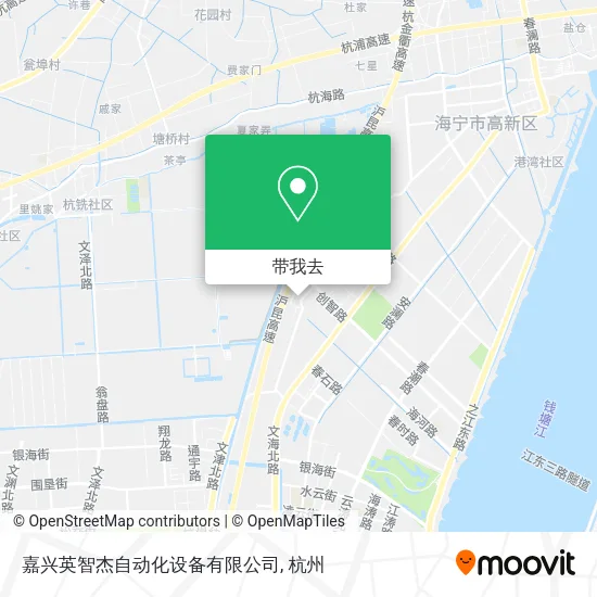 嘉兴英智杰自动化设备有限公司地图