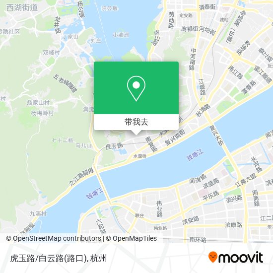 虎玉路/白云路(路口)地图