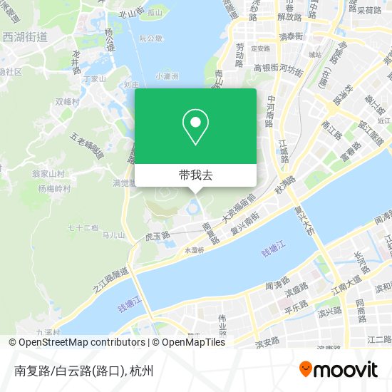 南复路/白云路(路口)地图