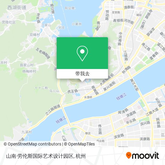 山南·劳伦斯国际艺术设计园区地图