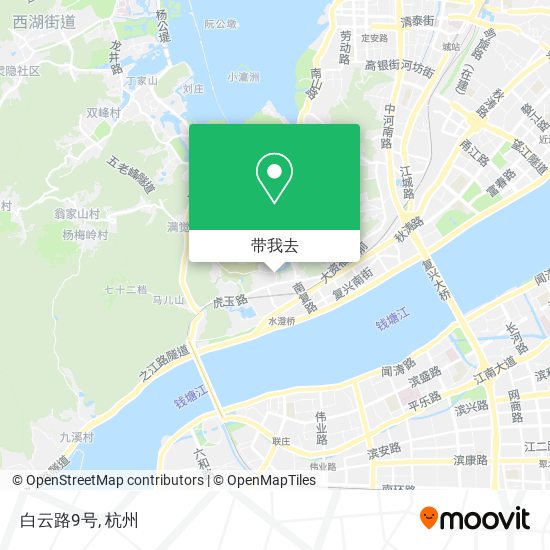 白云路9号地图