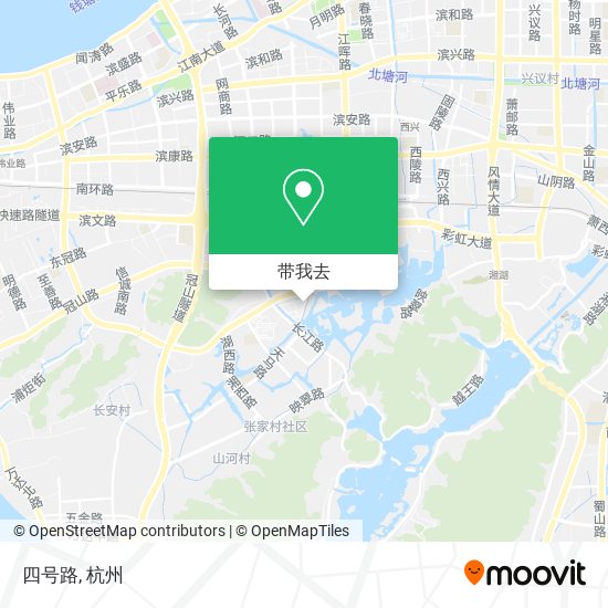 四号路地图