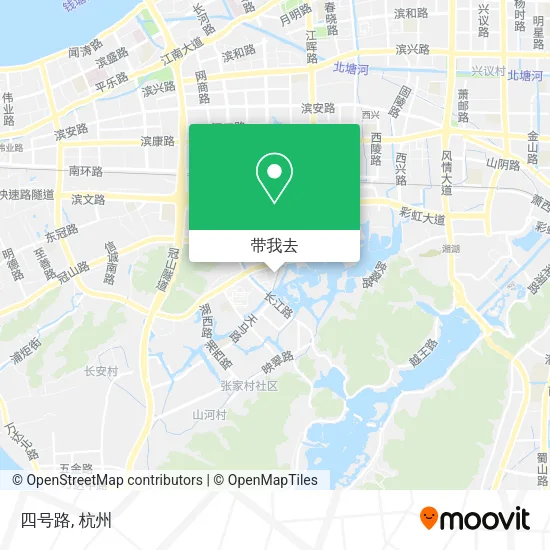 四号路地图