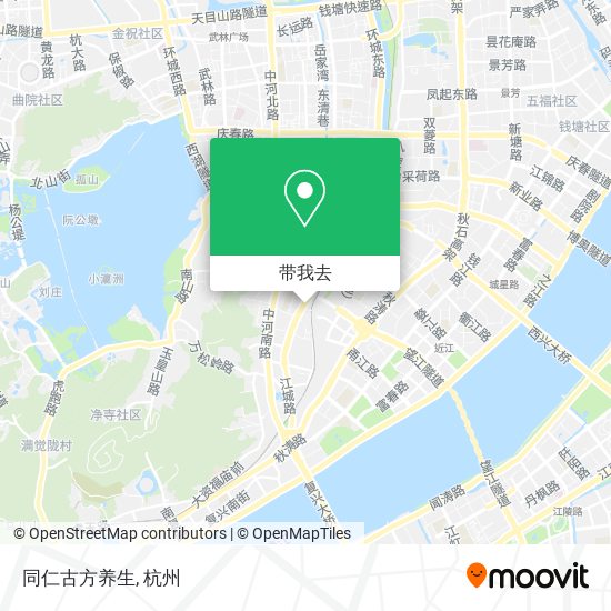 同仁古方养生地图