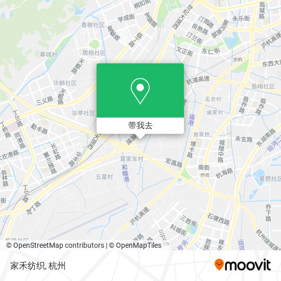 家禾纺织地图