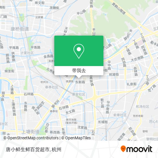 唐小鲜生鲜百货超市地图