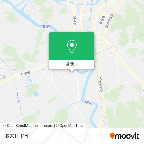 杨家村地图