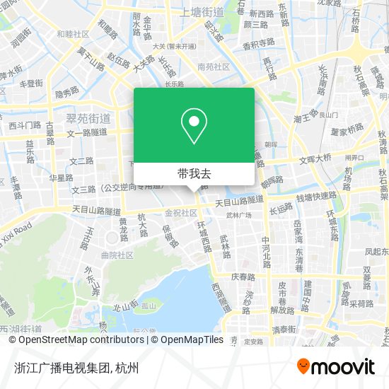 浙江广播电视集团地图