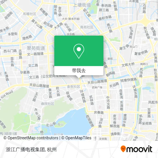 浙江广播电视集团地图