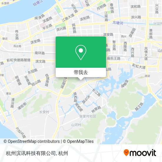 杭州滨讯科技有限公司地图