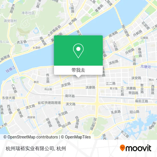杭州瑞裕实业有限公司地图