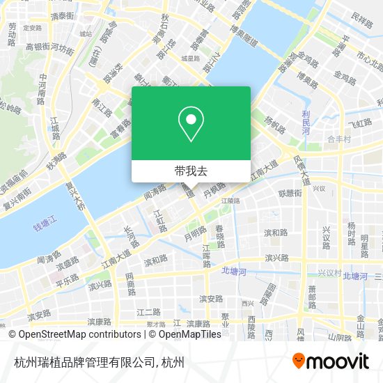 杭州瑞植品牌管理有限公司地图