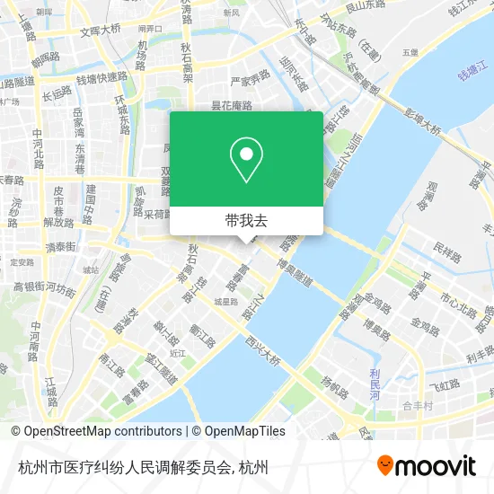 杭州市医疗纠纷人民调解委员会地图