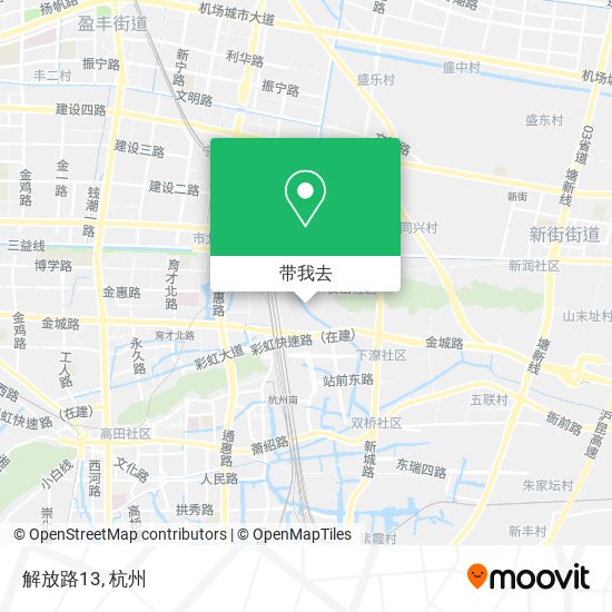 解放路13地图