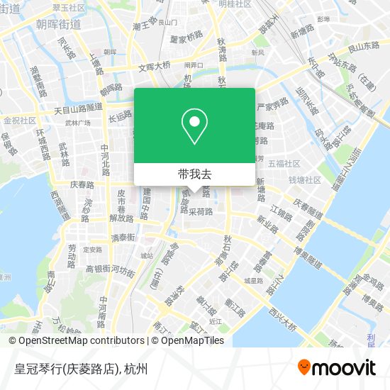 皇冠琴行(庆菱路店)地图