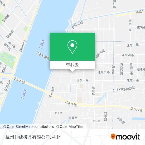 杭州伸成模具有限公司地图