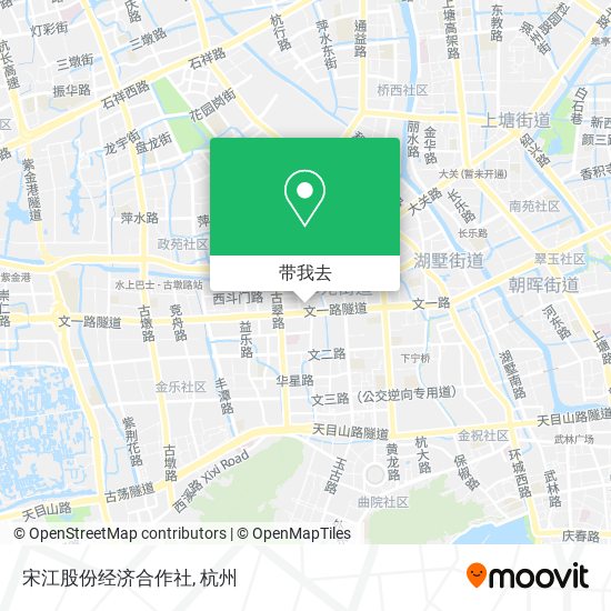 宋江股份经济合作社地图