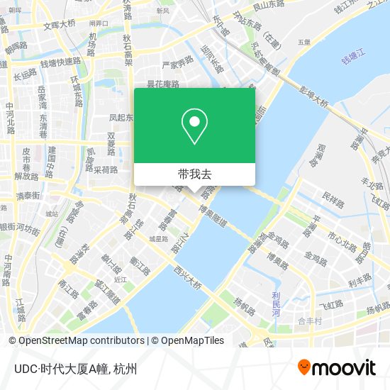UDC·时代大厦A幢地图