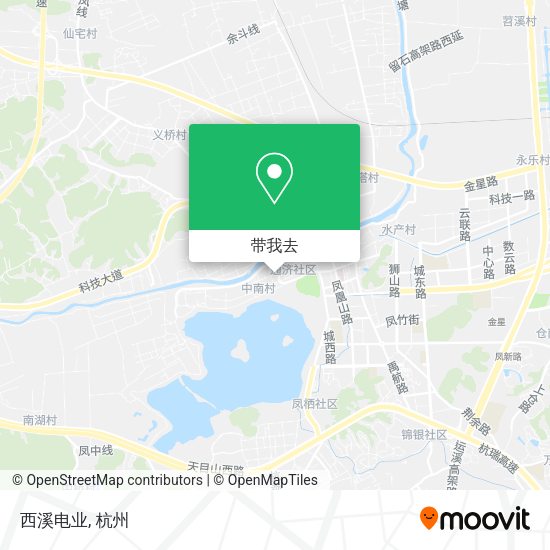 西溪电业地图