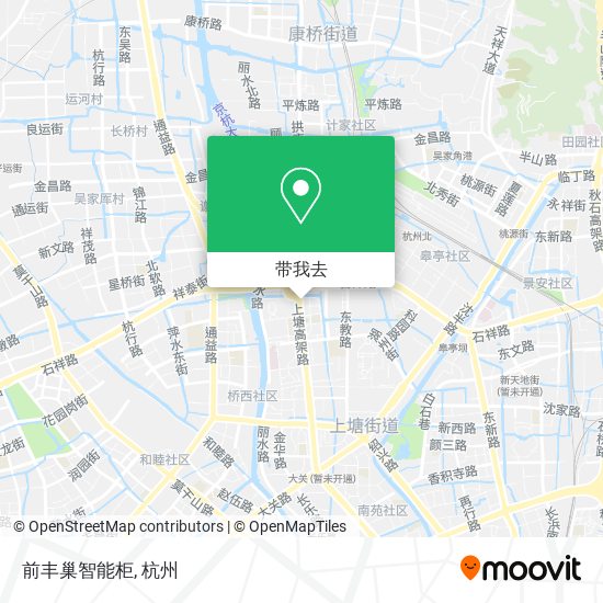 前丰巢智能柜地图