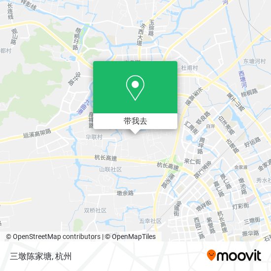 三墩陈家塘地图