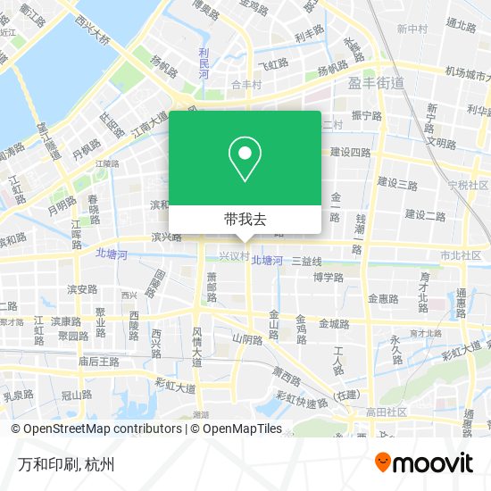 万和印刷地图