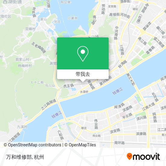 万和维修部地图