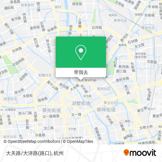 大关路/大浒路(路口)地图