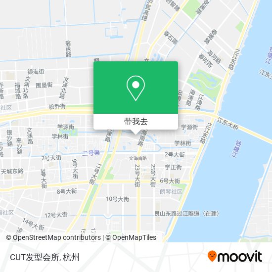 CUT发型会所地图