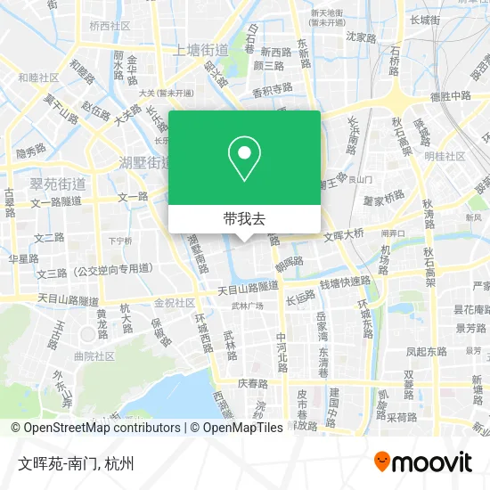 文晖苑-南门地图