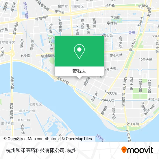 杭州和泽医药科技有限公司地图