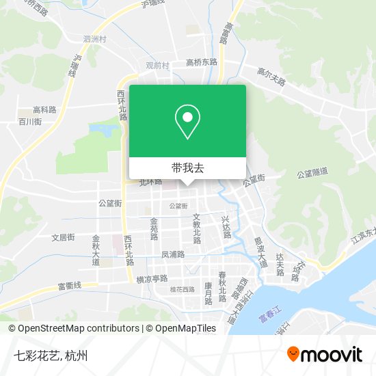 七彩花艺地图