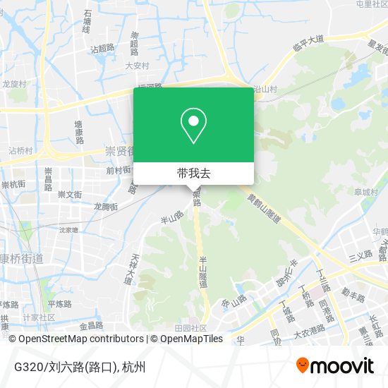 G320/刘六路(路口)地图