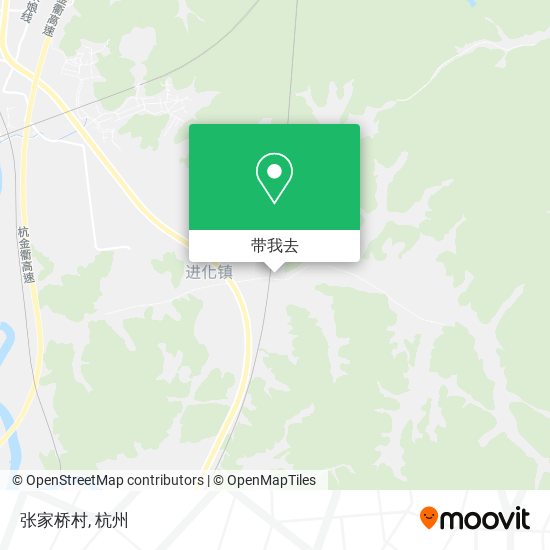 张家桥村地图