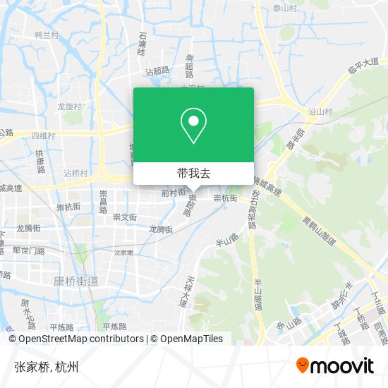张家桥地图