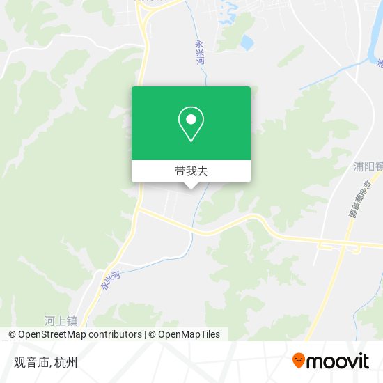 观音庙地图