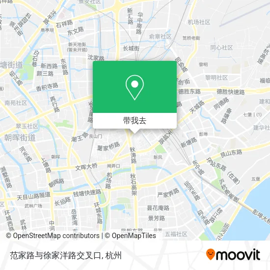 范家路与徐家洋路交叉口地图