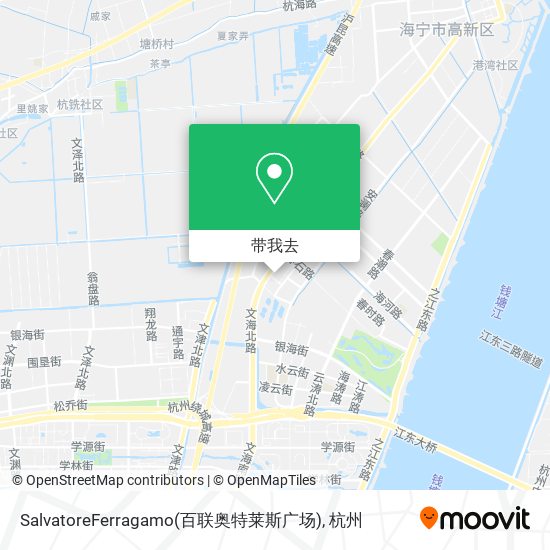SalvatoreFerragamo(百联奥特莱斯广场)地图