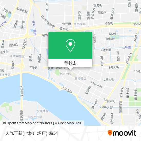 人气正新(七格广场店)地图