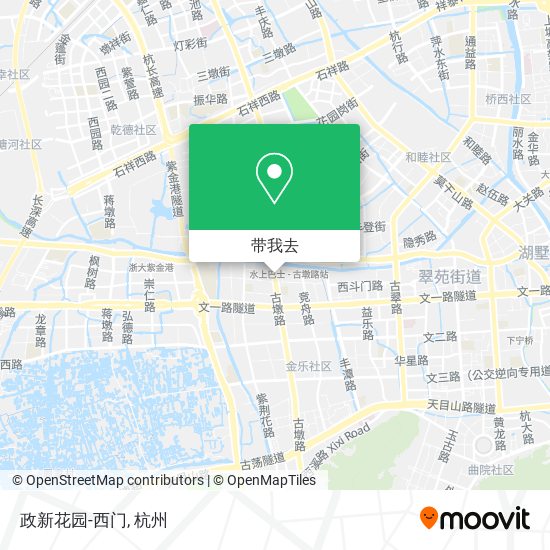 政新花园-西门地图