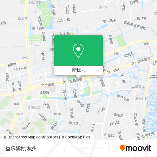 益乐新村地图