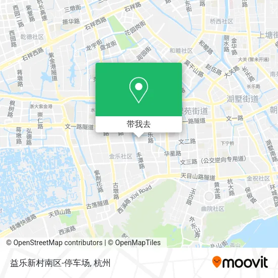 益乐新村南区-停车场地图
