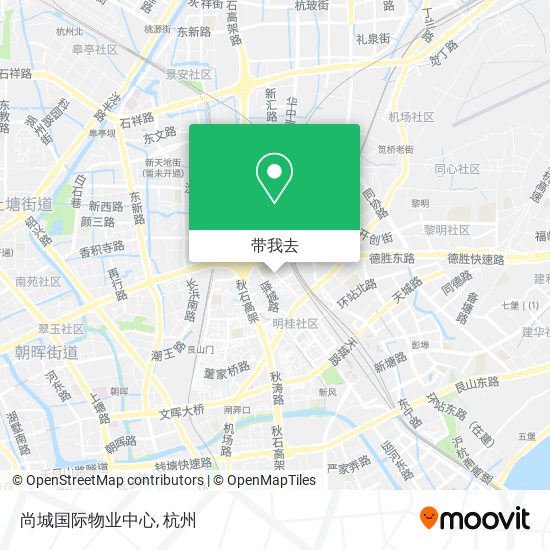 尚城国际物业中心地图