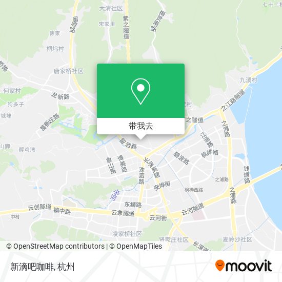 新滴吧咖啡地图