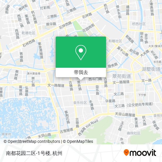 南都花园二区-1号楼地图