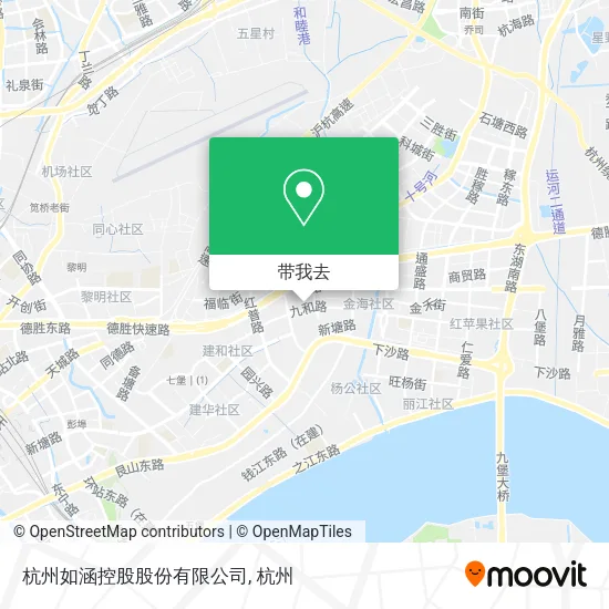 杭州如涵控股股份有限公司地图