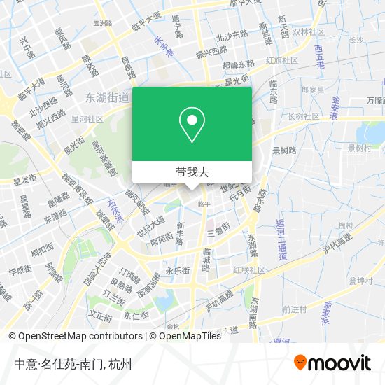 中意·名仕苑-南门地图