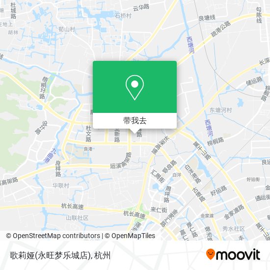 歌莉娅(永旺梦乐城店)地图